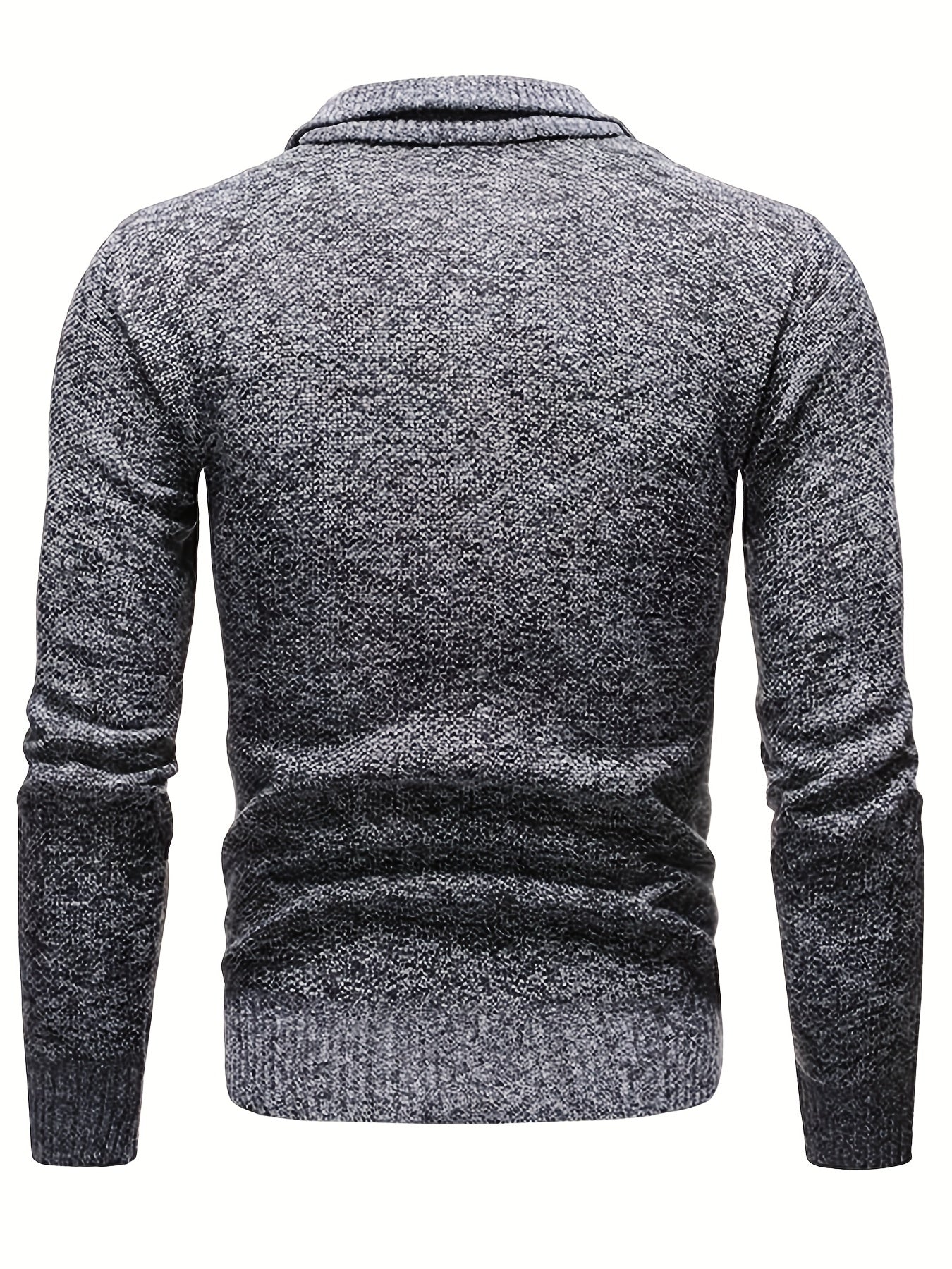 Herren Halbzip-Pullover mit Rollkragen