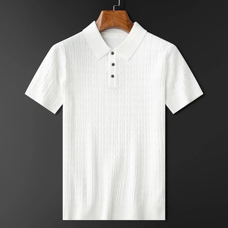 Herren Diamant Knit Polo