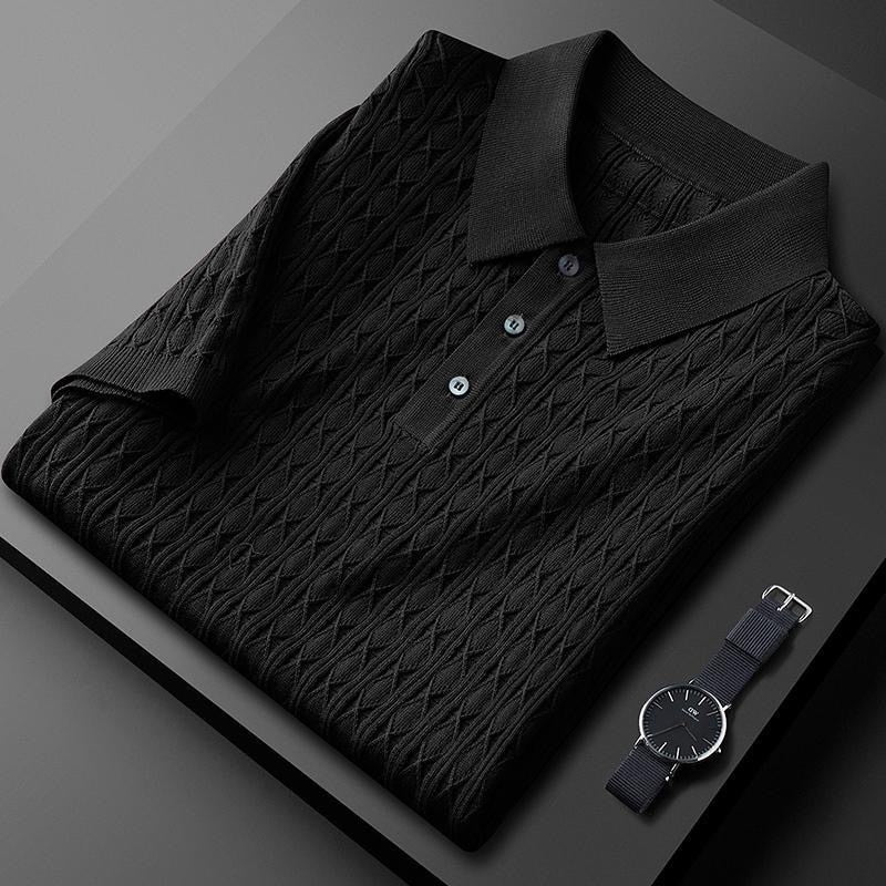 Herren Diamant Knit Polo