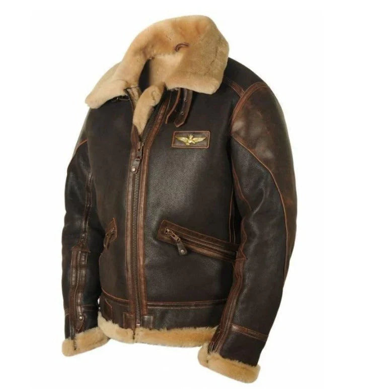 Herren Robuste Pilotenjacke