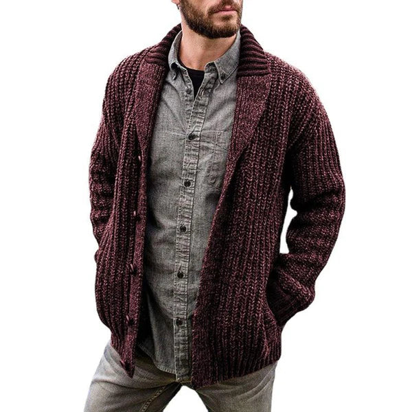 Herren Strickjacke Pullover