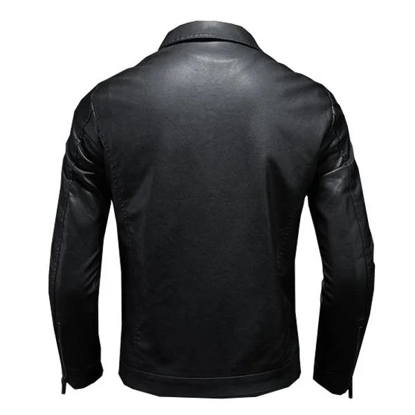 Bikerjacke aus Leder für Herren