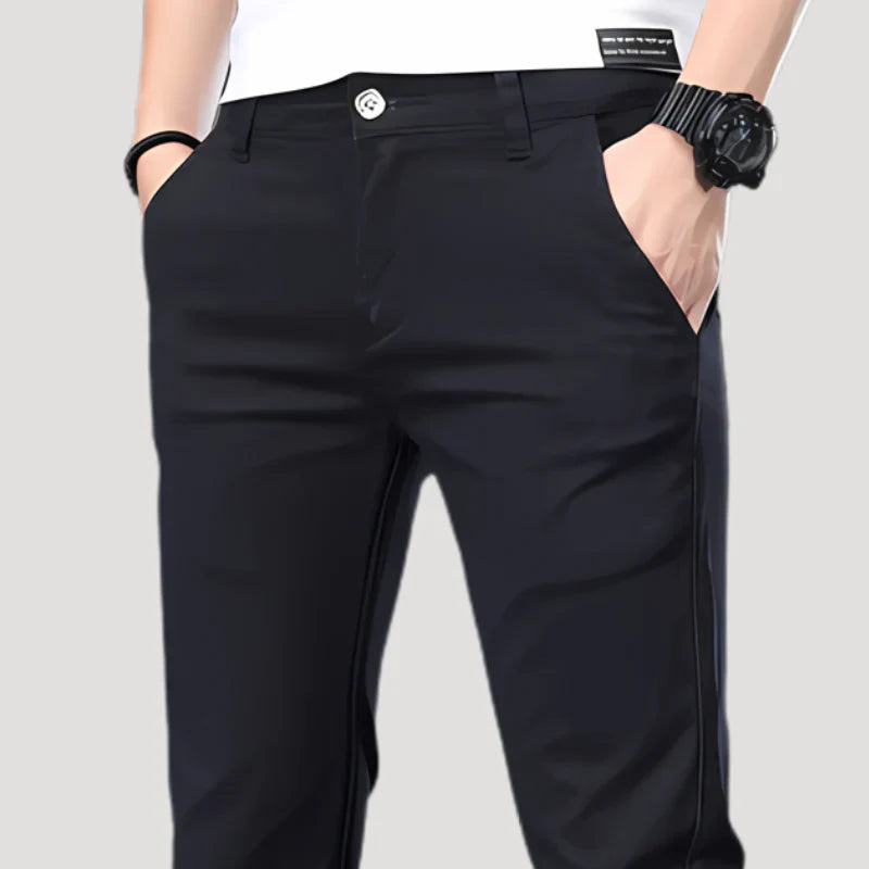 Schlank Passform Chino-Hose für Herren