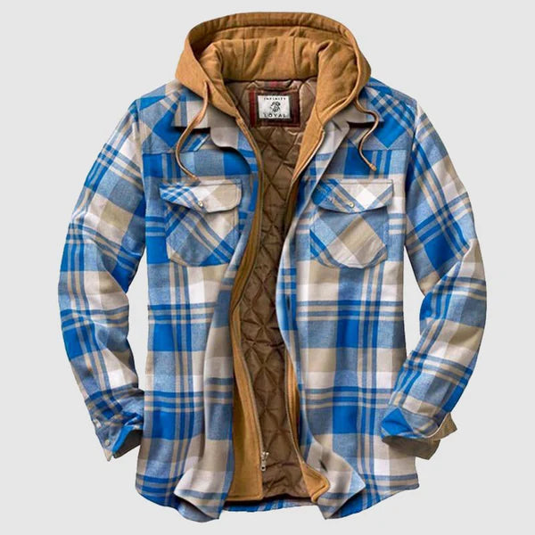 Herren-Lumberjack-Jacke