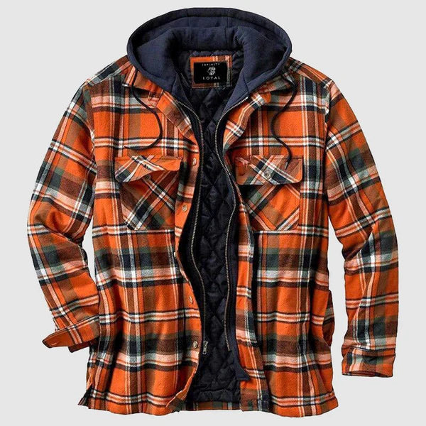 Herren-Lumberjack-Jacke